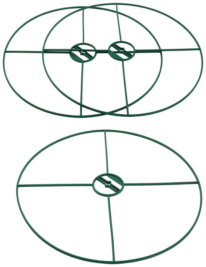 GÄRTNERGLÜCK 3er-Set Staudenhalter